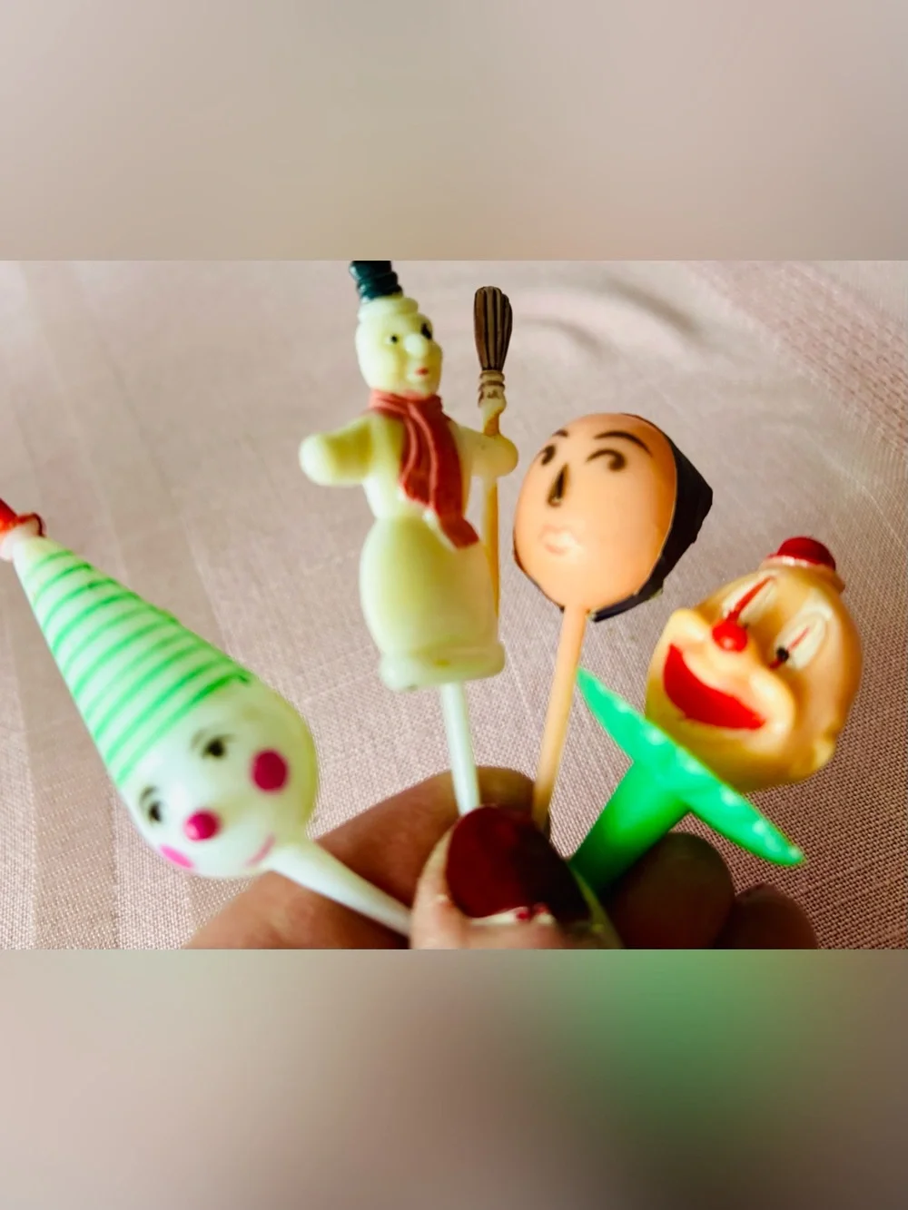 Vintage Cupcake Toppers